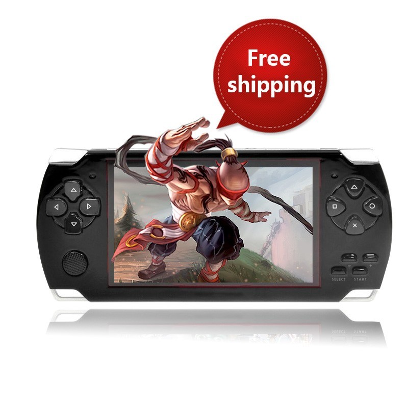 2022 NEW handheld Game Console 4.3 inch screen mp4 player MP5 game player real 8GB support for psp g