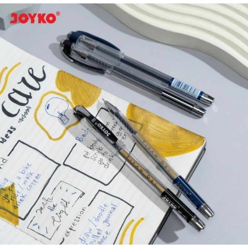 

Pulpen Gel Joyko GP-167 Titan 0,5 mm ( 1 pack / 12 pcs)