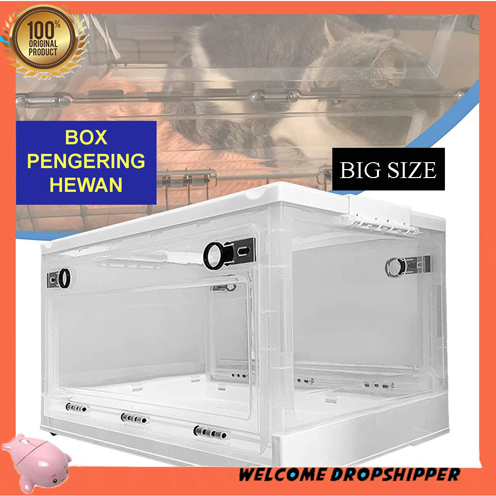 Favv Your Pets Techmy Box Pengering Grooming Kucing Anjing Drying Box