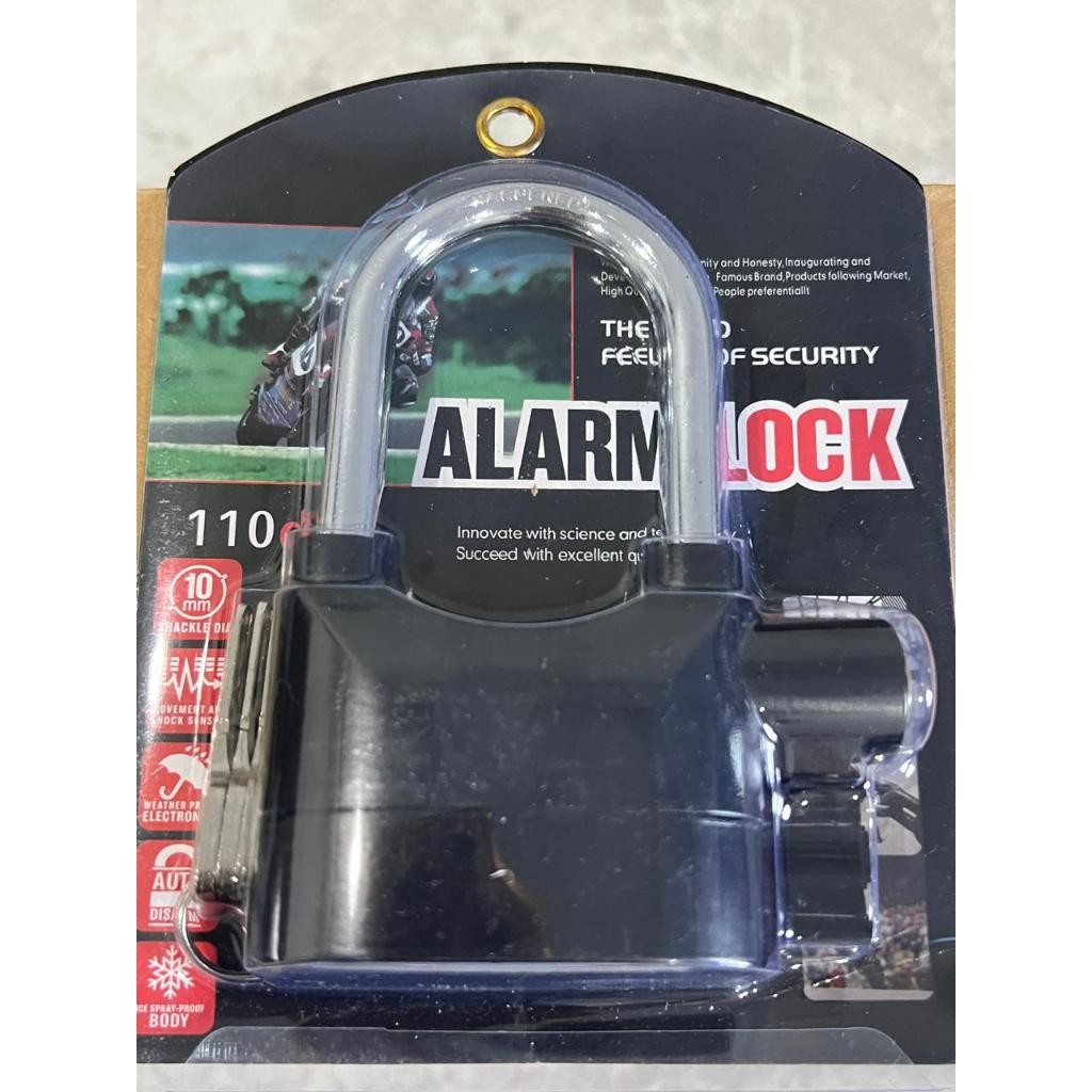 Gembok Bunyi Alarm Anti Maling / Gembok Suara Alarm / Gembok Anti Maling