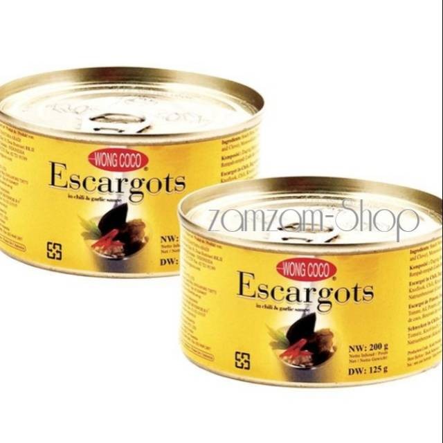 

#promo##wong coco Escargot 200Gr Escargots keong