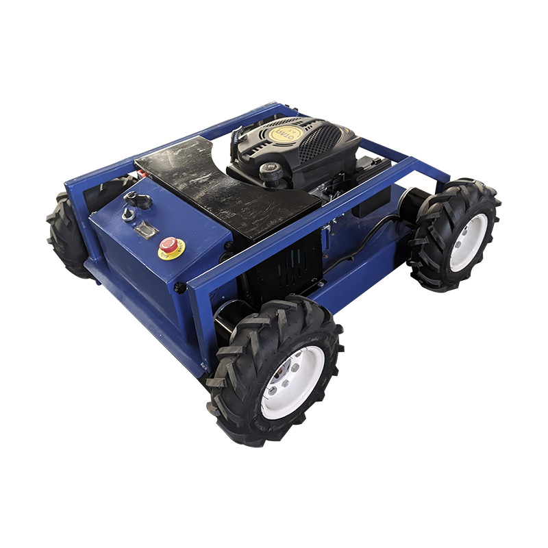 Crawler remote control automatic weeder orchard small self-propelled agricultural weeder