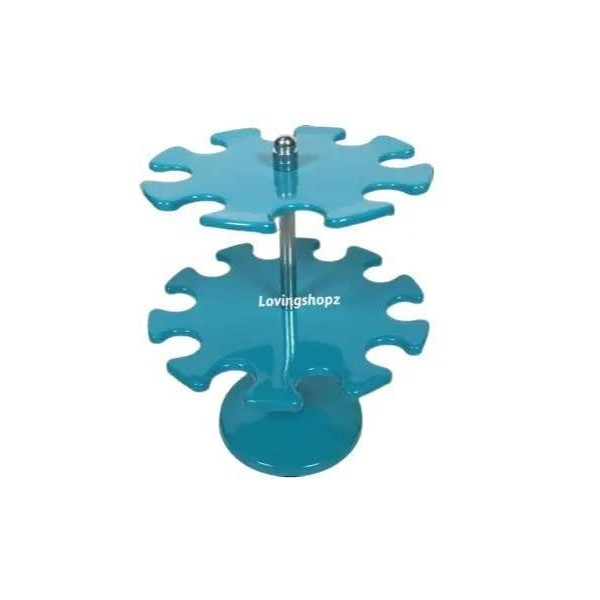 

Tkj - Stamp Rack, Rak Buat Stempel, Stempel Organizer Imax Stainless Biru