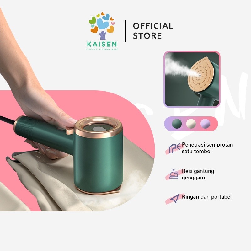 KAISEN Setrika Uap/Setrika Uap Laundry/Setrika Uap Mini Travel/Setrika uap portable garment/Setrika