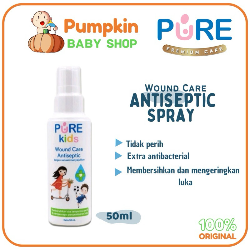 PURE Kids Wound Care Antiseptic Spray / Purekids Wound Care