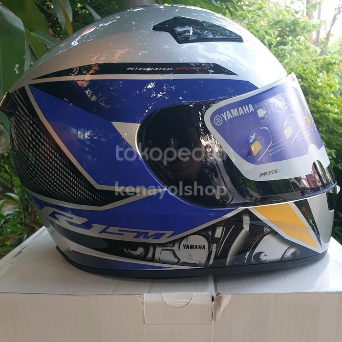 helm yamaha full face R15M limited edition