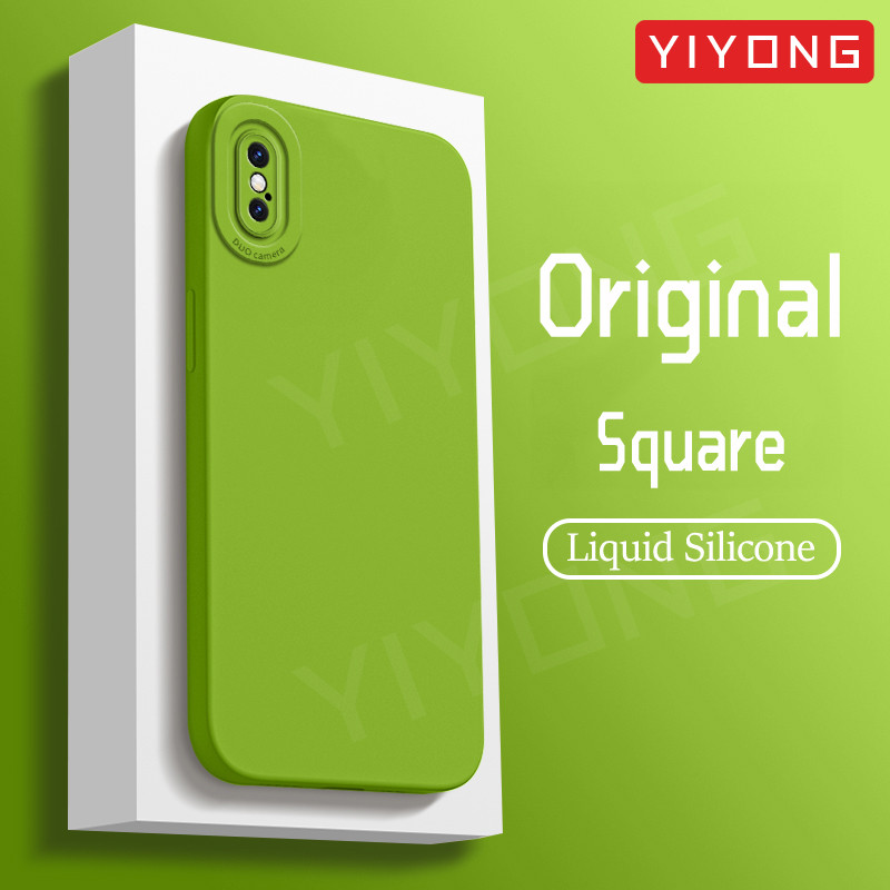 For Iphonex Case Yiyong Original Liquid Silicone Soft Cover For Iphone X S Xr Xs Max 10 Iphone10