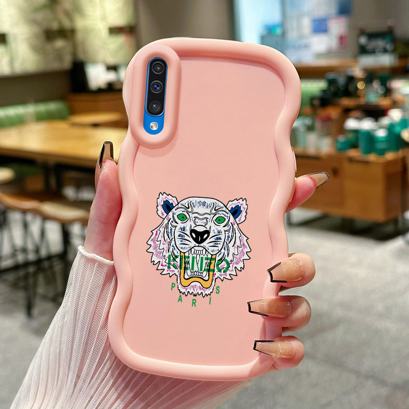Casing Untuk Samsung A50 A50s A30s Case harimau Softcase Scrub silikon Cesing dua Kesing Macaron Kas