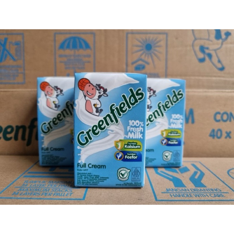 

Susu Greenfields UHT Full Cream 40x105ml