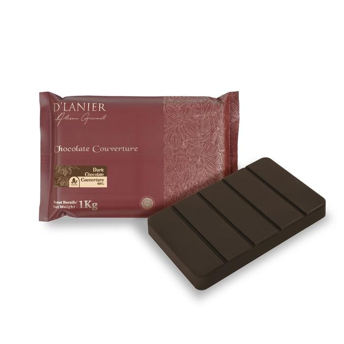 

G&C D'LANIER DARK CHOCOLATE COUVERTURE 68% - 1 KG