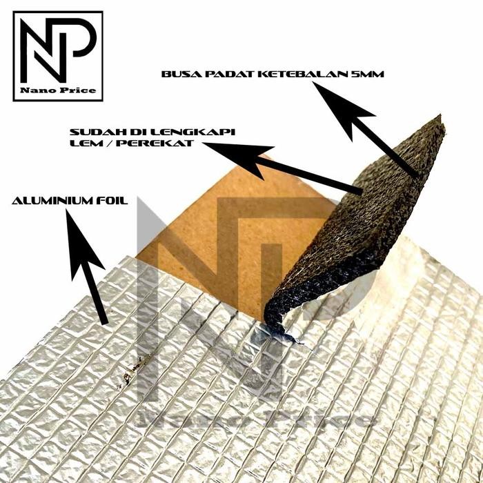 Peredam Panas Kap Mesin Mobil Jazz 2003-2007 Full Kap