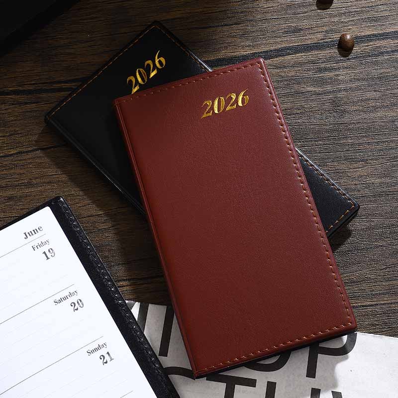 

Efficiency Manual Book 2026 Calendar Notebook 12 Months Calendar Portable Notebook With Essential