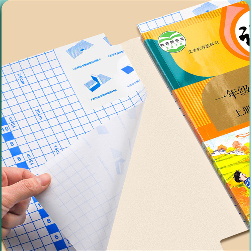 

Transparent Self Adhesive Book Cover Waterproof Book Cover Paper Foil Matte Transparent Notebook