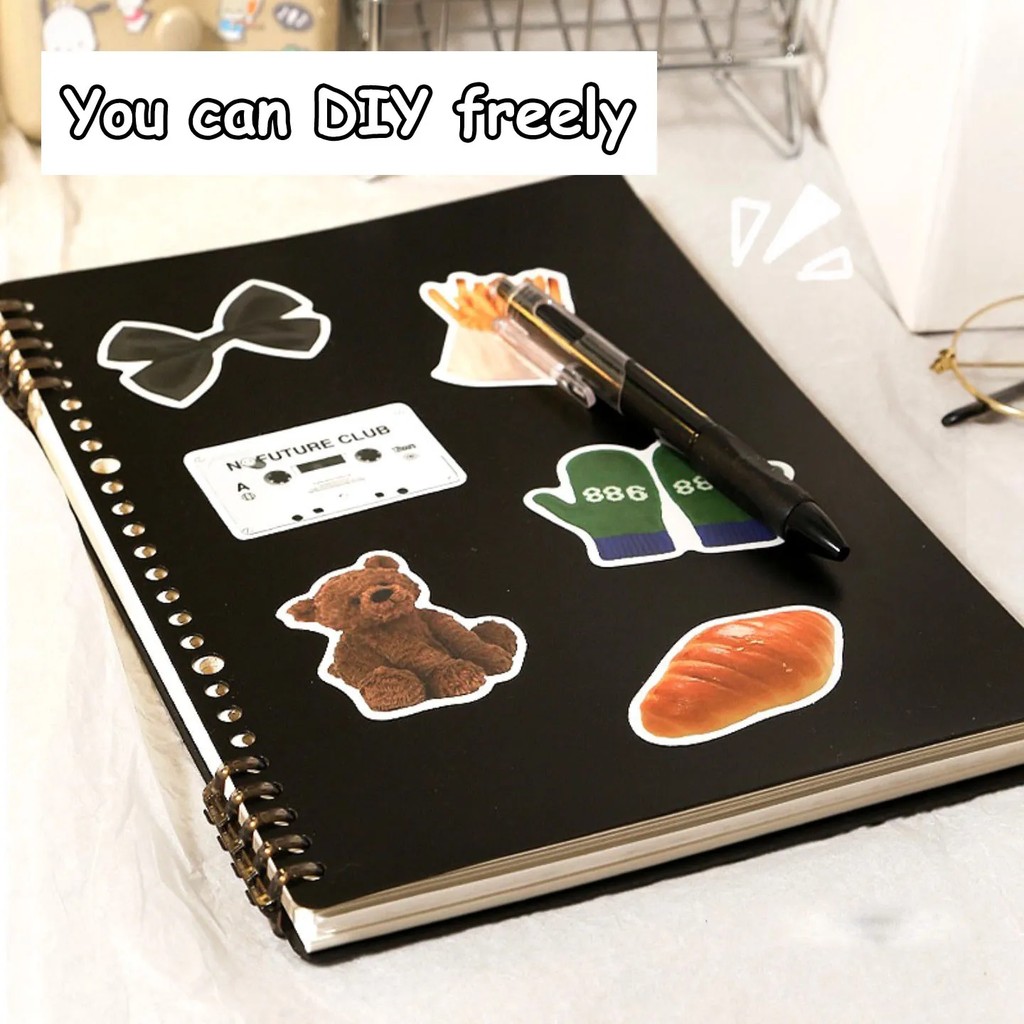 

Loose-Leaf Diy Loose-Leaf Notebook High Color Value Two Cover Binder Hand Account Draft School