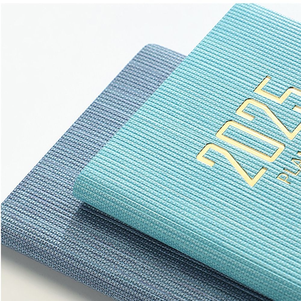 

2025 A7 Agenda Book Mini Portable Diary Weekly Planner Notebooks To Do List English Notepad With