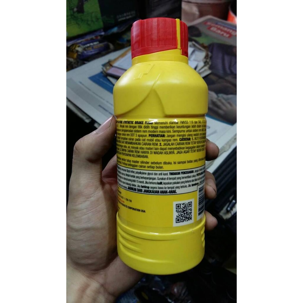 Minyak Rem Prestone DOT 3 Brake Fluid Cairan Rem Mobil & Motor 300 ml