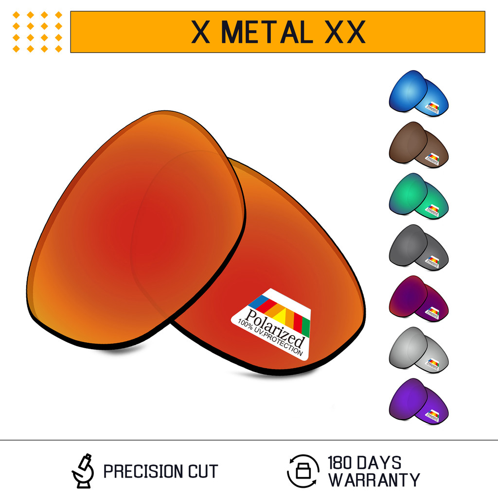 Bwake Polarized Replacement Lenses For-Oakley X Metal Xx Sunglasses Frame - Multiple Options