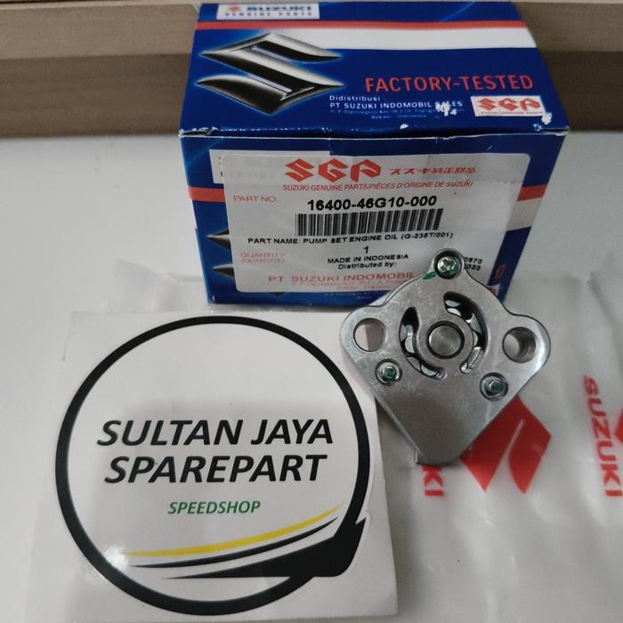 Kualitas No1 Oil Pump Assy Pompa Oli Suzuki Spin Skydrive Skywave Hayate 16400-46G10-000