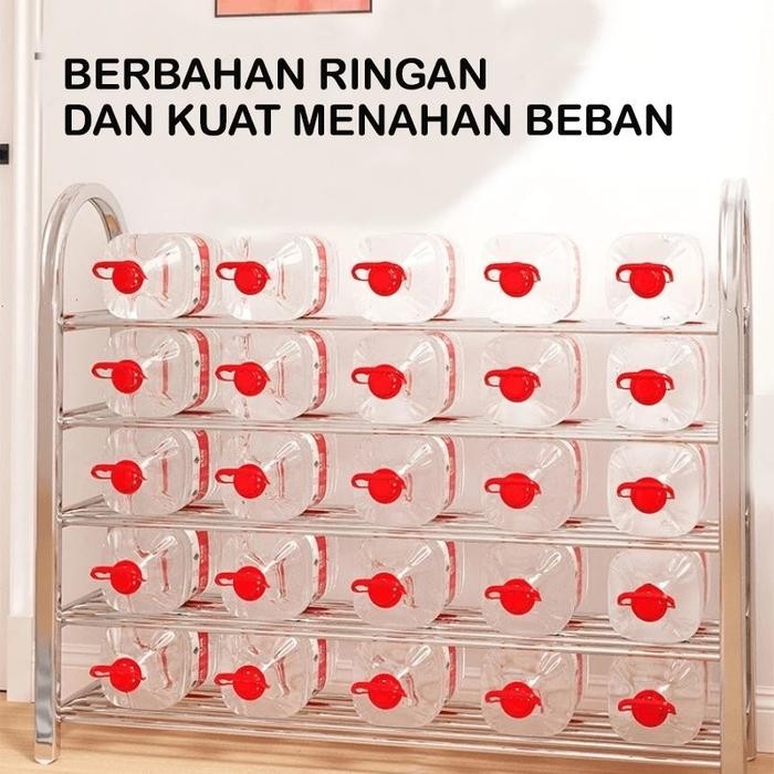 Rak Sepatu Sandal Stainless Steel Rak Sepatu Rak dapur Rak Sepatu Stainless Steel Multifungsi