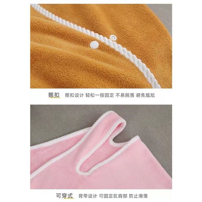 HANDUK KIMONO HANDUK BAJU DRES HANDUK BAJU KIMONO MIKROFIBER LEMBUT