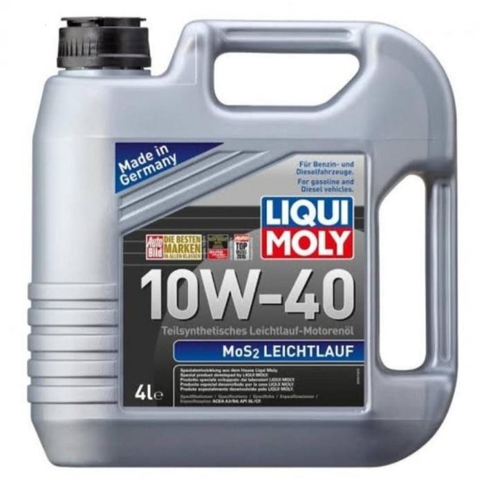 Terlaris Liqui Moly 10W40 Mos2 Leichtlauf / Oli Mobil 10W40 Liquimoly Beraditif Ongkir Termurah