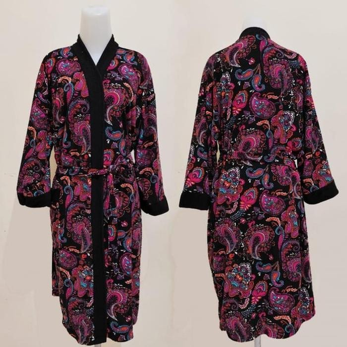 Baju Handuk Kimono Mandi Wanita Dewasa Jumbo Motif Batik