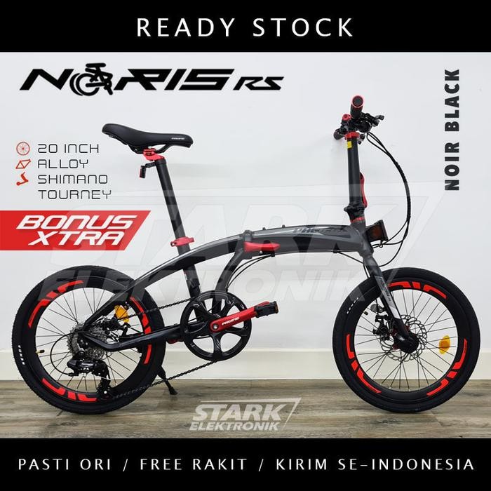 Terlaris Pacific Noris Rs 16 & 20 Inch Sepeda Lipat Folding Bike Ongkir Termurah