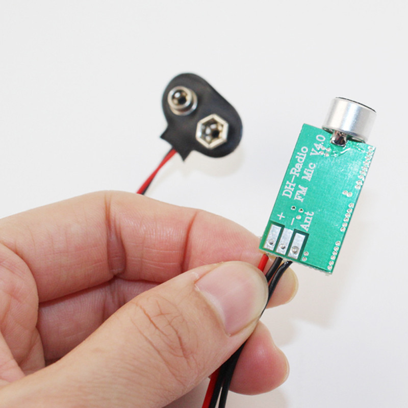 FM-M01 Mini FM Transmitter Audio Listener Wireless Mic Audio Device