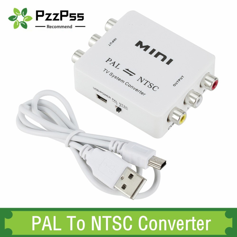 Mini PAL NTSC Bi-direction TV System Converter Switcher PAL to NTSC