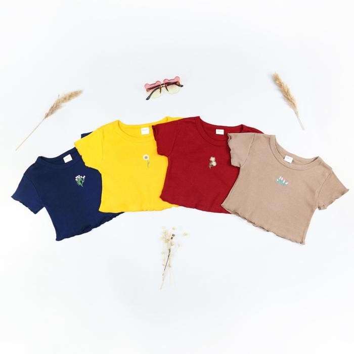 Blouse anak / kaos anak perempuan / Atasan anak perempuan / atasan crop top anak remaja / atasan