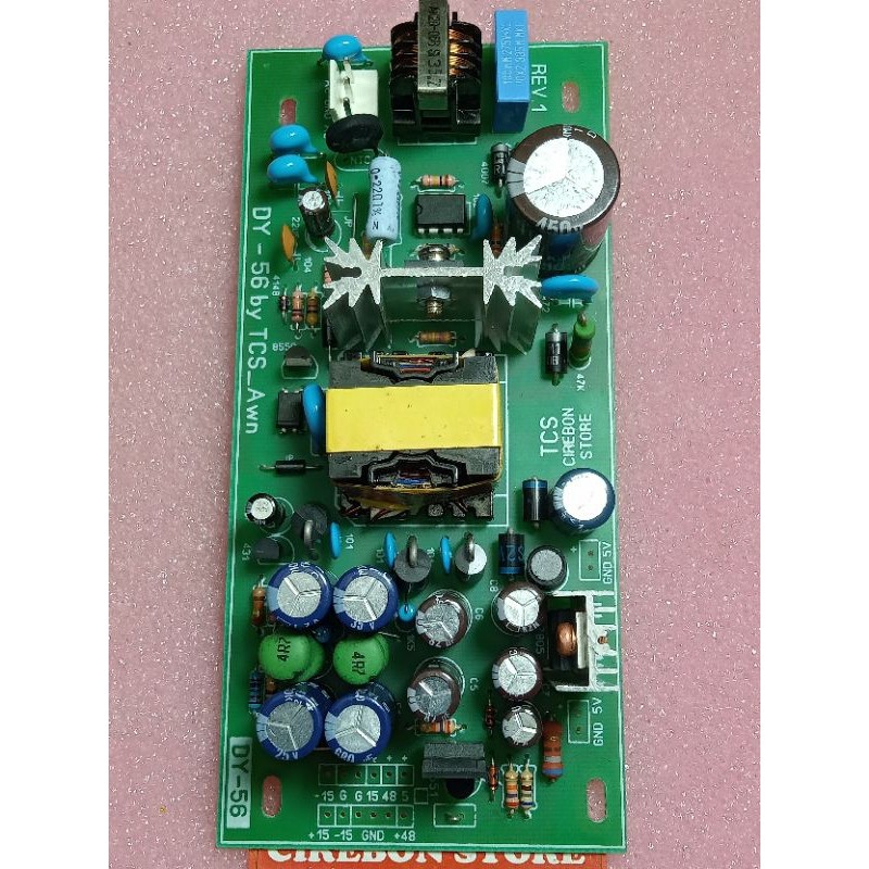 RB2233 PSU mixer universal 16CH dan DY-56 PCB fiber