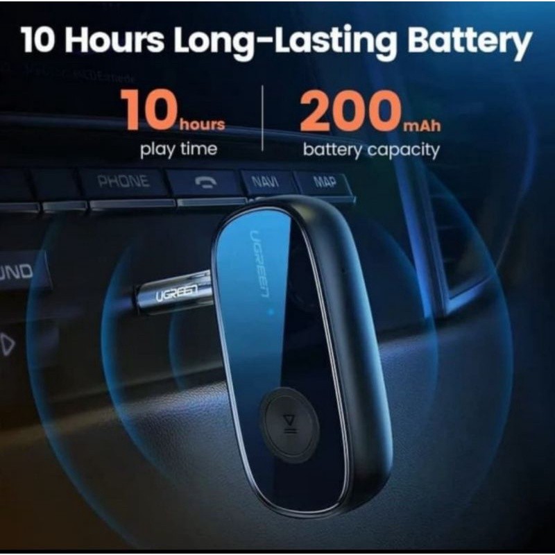 RB2233 Ugreen 90748 Receiver Bluetooth 5.3 Wireless - Dongle Bluetooth - Ugreen Receiver For Car