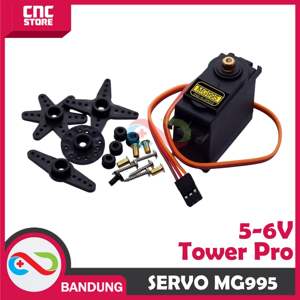 RB2233 MOTOR SERVO TOWER PRO MG995 MG 995 FULL METAL 180 DERAJAT
