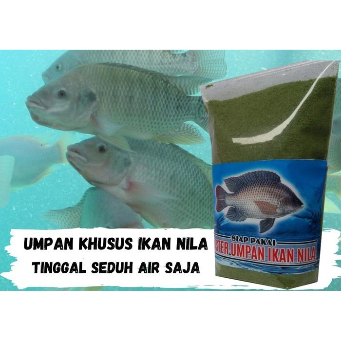 PREMIUM umpan pelet ikan nila mujair siap pakai