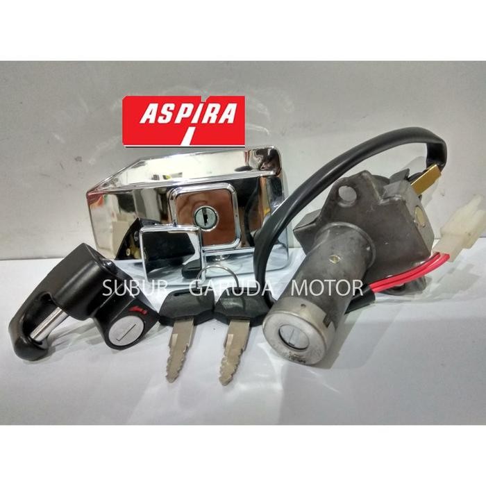 PREMIUM KUNCI KONTAK GL PRO NEOTECH SET DENGAN JOK TUTUP BENSIN MERK ASPIRA