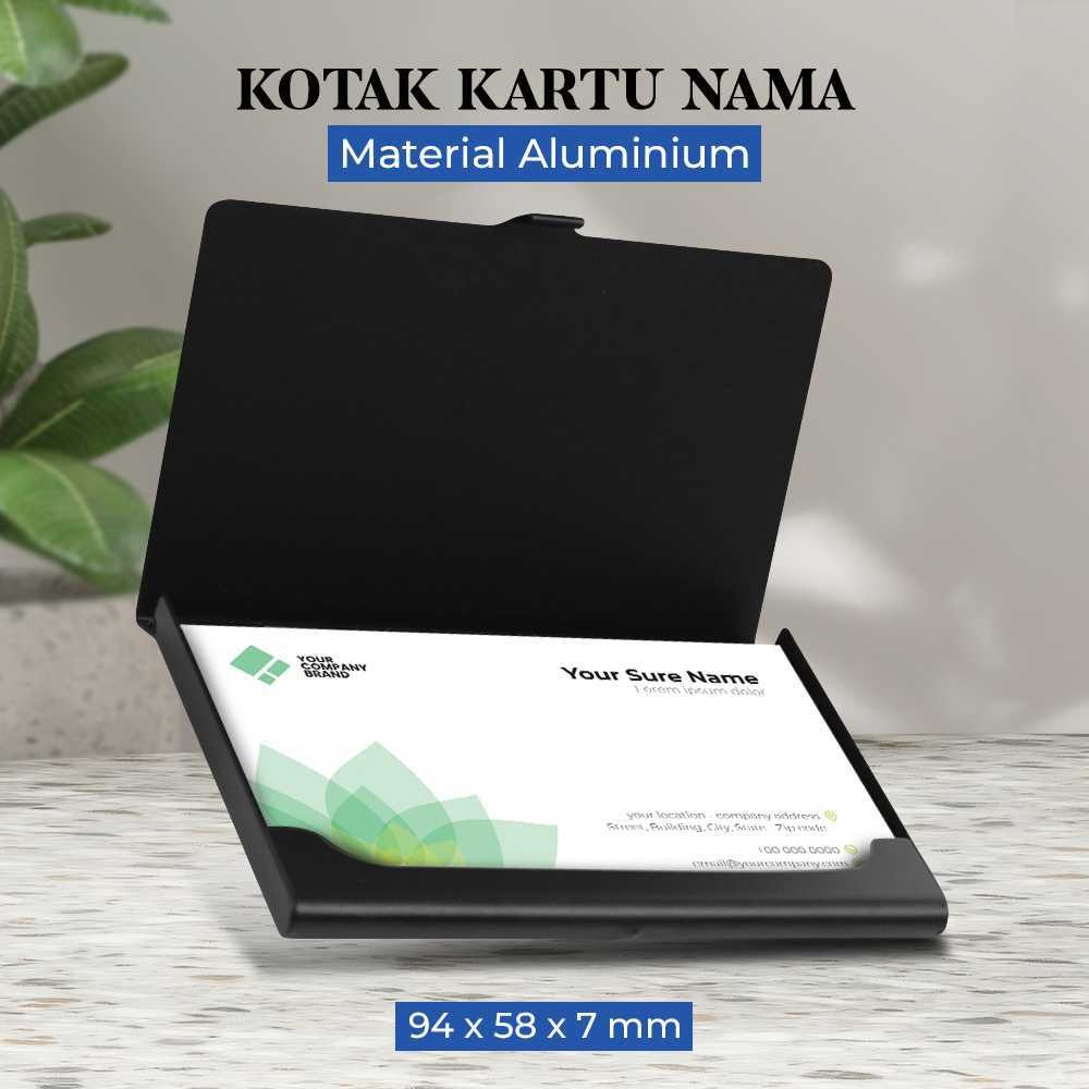 

BARU APEN KOTAK KHUSUS SIMPAN KARTU NAMA ALUMUNIUM - 5006