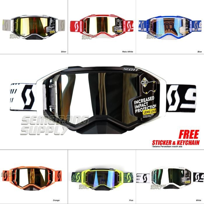 PREMIUM KACAMATA MOTOCROSS (FULL SET)/GOOGLE SCOOT/TRAIL MX /TRABAS/PELINDUNG