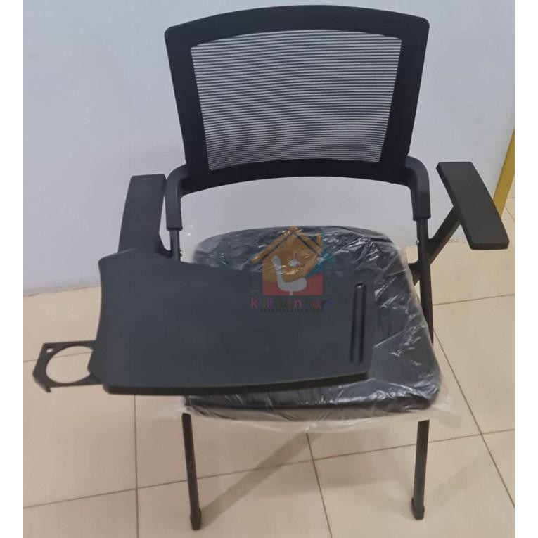 PREMIUM Kursi Kuliah Jaring Lipat Kursi Sekolah Lipat + Meja 1001