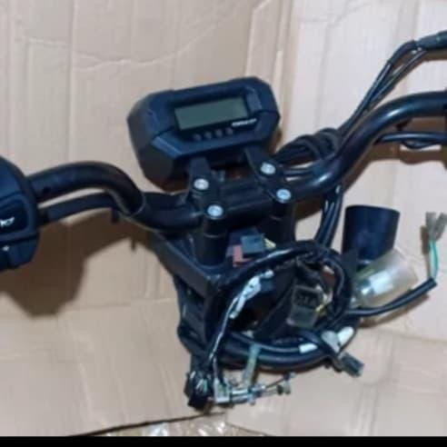 PREMIUM full set stang stir setang beat street holder saklar speedometer asli.