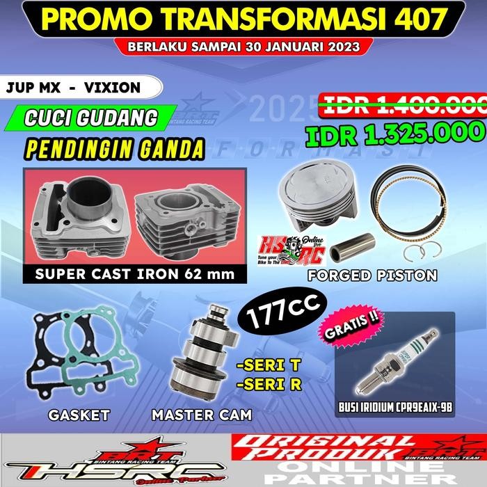 PREMIUM Paket BLOCK Bore Up BRT Yamaha MX 135 Karbu Vixion OLD NEW NVL NVA