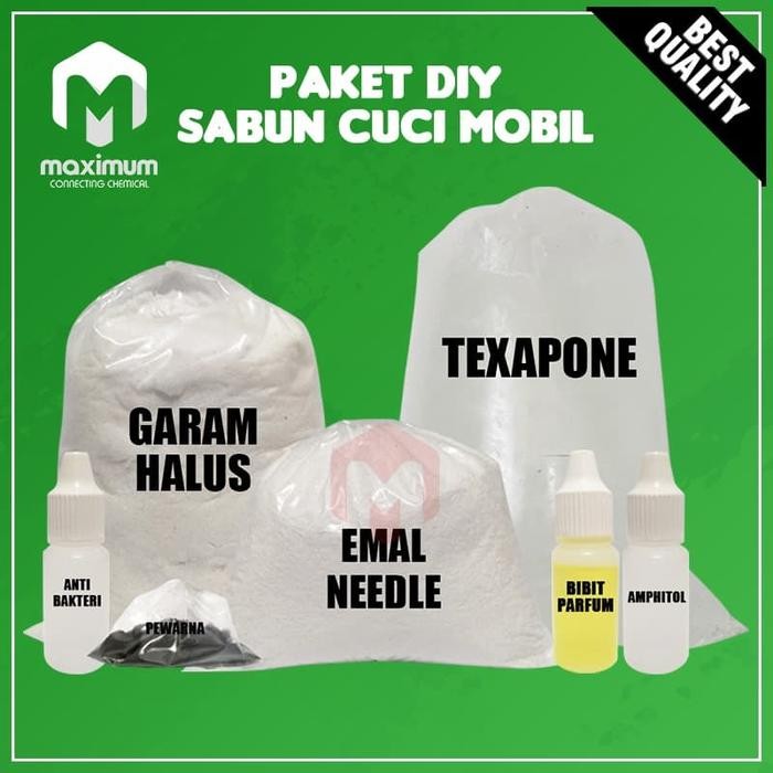 PREMIUM Paket Hemat DIY Bahan Sabun Cuci Mobil / Sabun Cuci Mobil / Car Wash