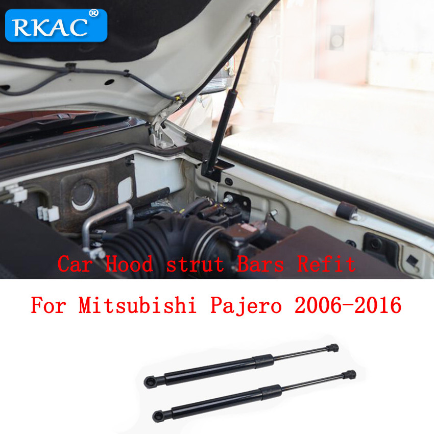 Untuk 2006-2016 Mitsubishi Pajero Kap Depan Mesin Mendukung Batang Hidrolik Lift Strut Spring Shock 
