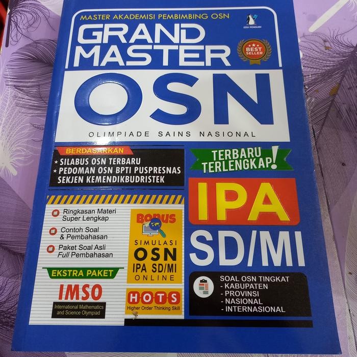 

BUKU ORIGINAL GRAND MASTER OSN IPA SD/ MI