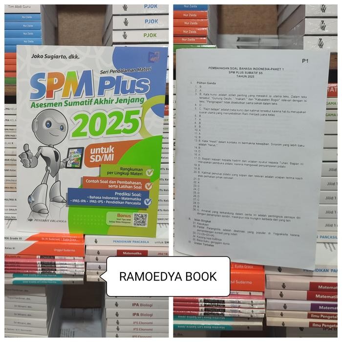 

Buku SPM Plus SD/MI tahun 2025 Erlangga