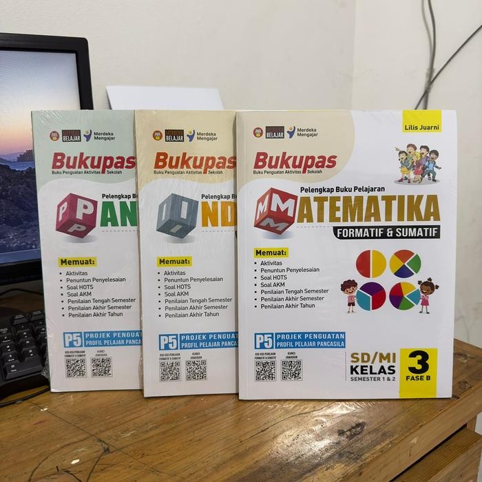 

BUKUPAS untuk SISWA SD/MI KELAS 3 (BUKU LATIHAN SOAL KURIKULUM MERDEKA) - YRAMA WIDYA