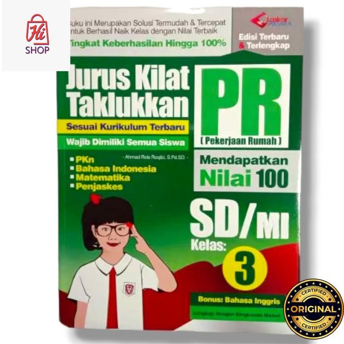 

Buku Pelajaran Original Jurus Kilat Taklukan PR SD Kelas 3 / Hi.Shop