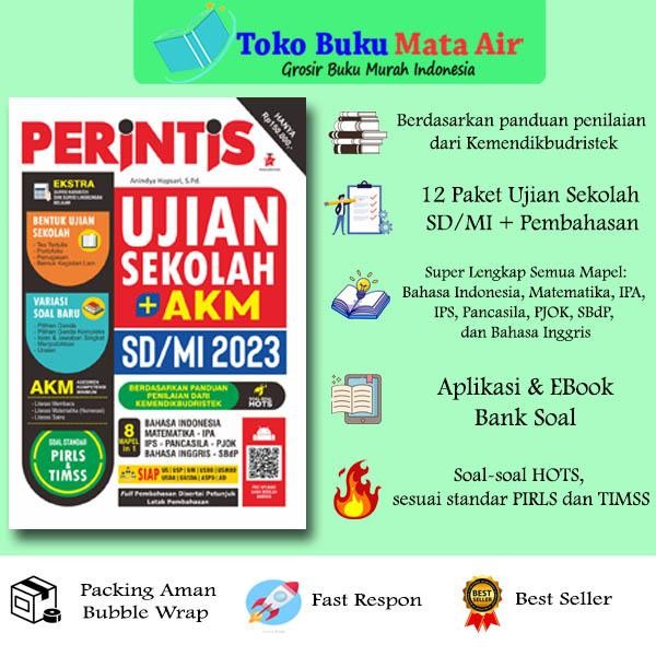 

ORIGINAL BEST SELLER BUKU SOAL PERINTIS UJIAN SEKOLAH + AKM SD/MI 2023