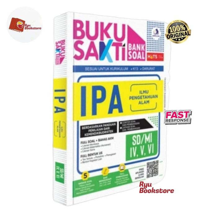 

Buku Sakti Soal IPA SD Kelas 4/5/6 - Edu Penguin