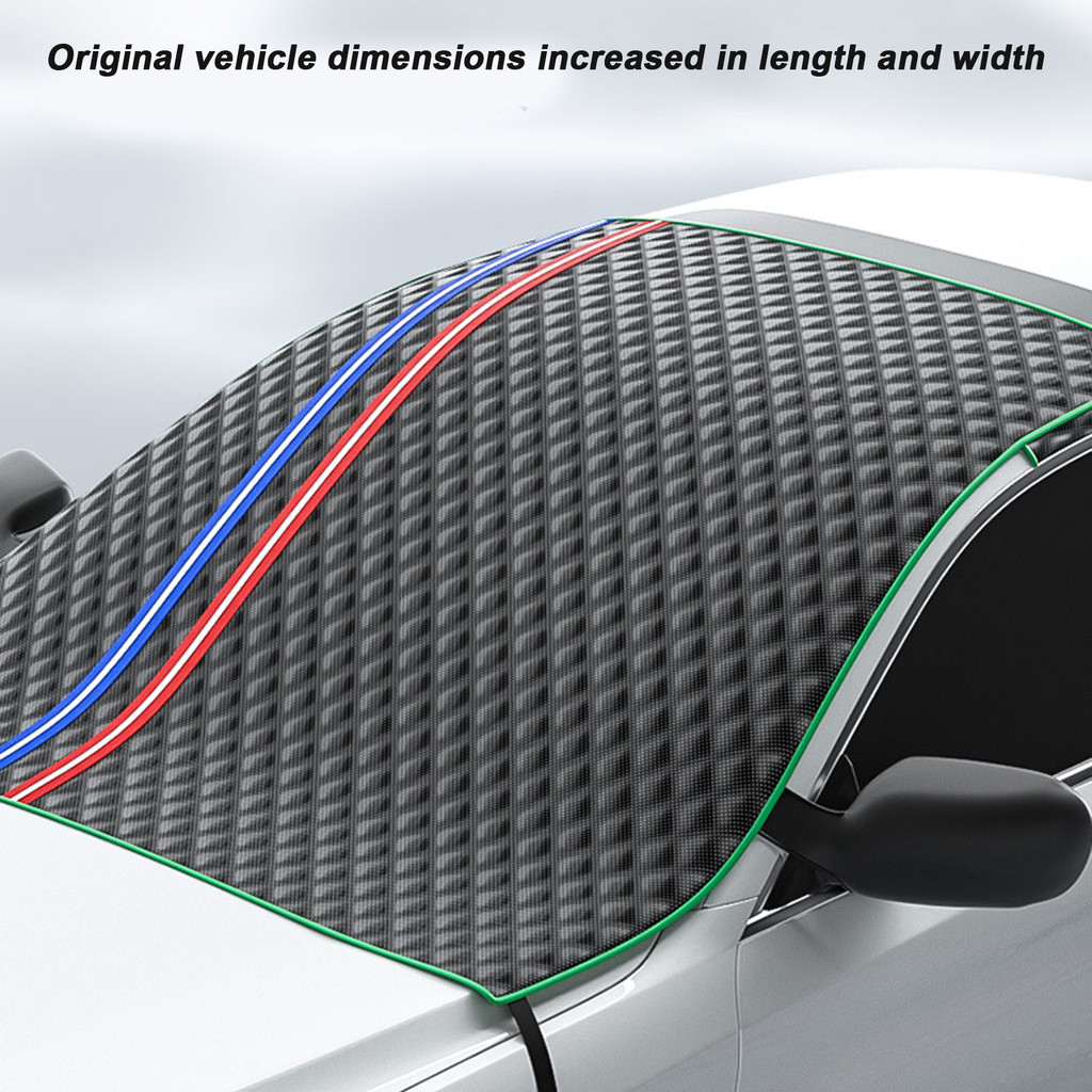 Pelindung Salju Mobil Pencegahan Embun Beku Kaca Depan Depan Kerai Mantel Mobil Pelindung Salju Teba