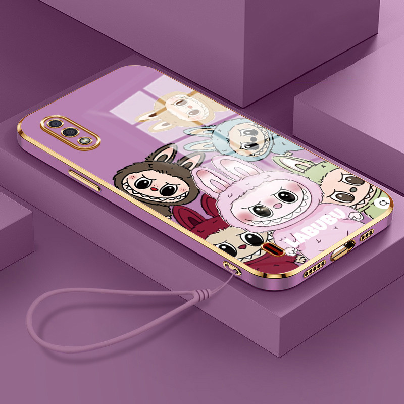 Casing Hp Untuk Samsung Galaxy A01 M01 Core A01 Core Case Boneka lucu Kasing Softcase mata Kesing ba